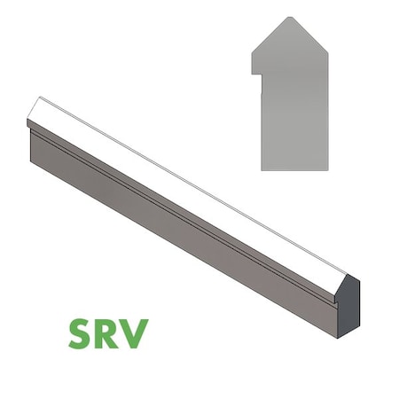 Smith Bearing V Groove Side Mount 6 Ft Precision Manufacture Rails SRV-40720-0